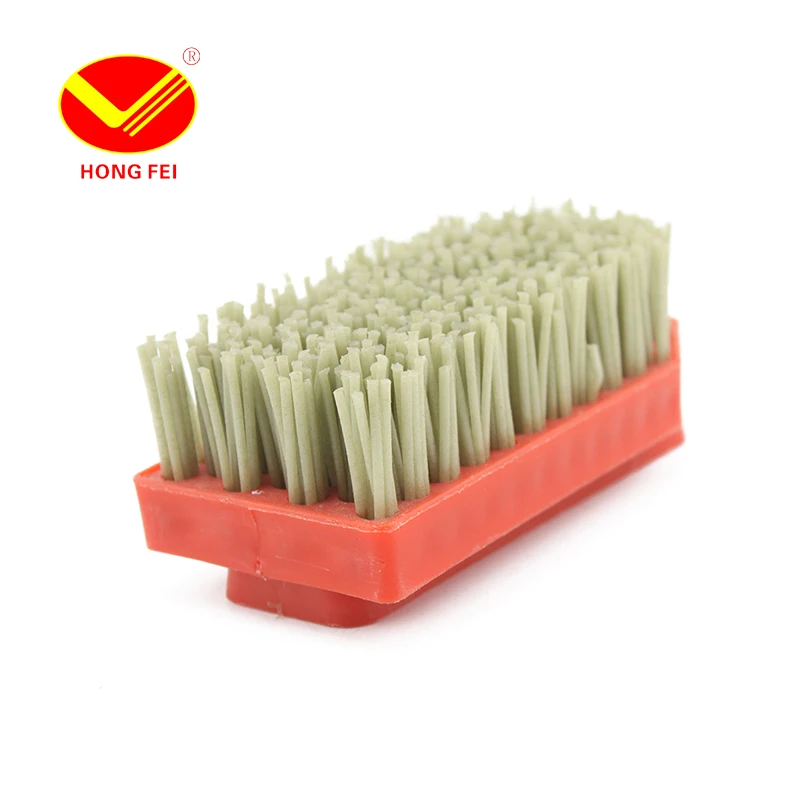 

HongFei Fickert Style Abrasive Antique Brush 1 Piece Silicon Carbide and Resin Brushes for Granite Marble Surface Processing