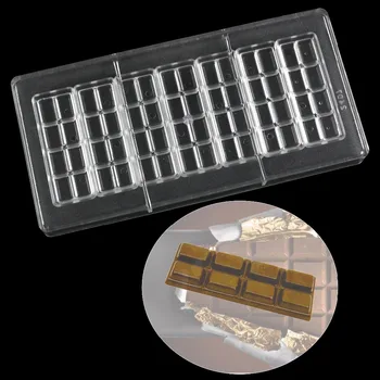 

DIY candy bar choclate mold,creative cooking baking tool for cakes candy chocolate Polycarbonate mold