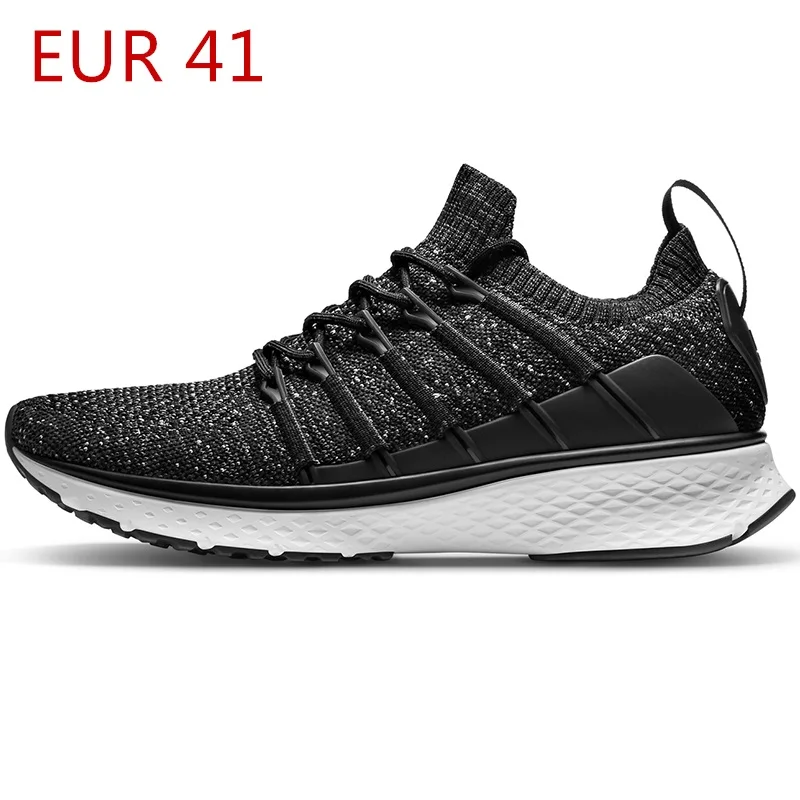 gray EUR 41 Xiaomi Mijia Sneaker 2 смарт-кроссовки для бега для мужчин, для спорта на открытом воздухе, новая система блокировки Fishbone, эластичный вязаный вамп для мужчин, умный Спорт - Цвет: gray EUR 41