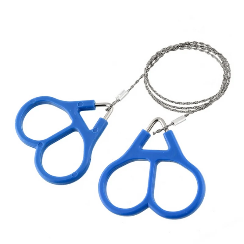 

New Outdoor Camping Hiking Hunting Emergency Survival Tool Stainless Steel Wire Saw Scroll