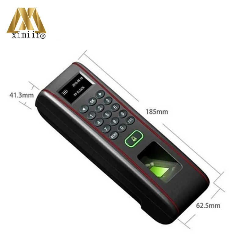 شحن مجاني ZK TF1700 للماء البيومترية بصمة وقت الحضور و باب الوصول التحكم مع MF IC بطاقة وقت تسجيل