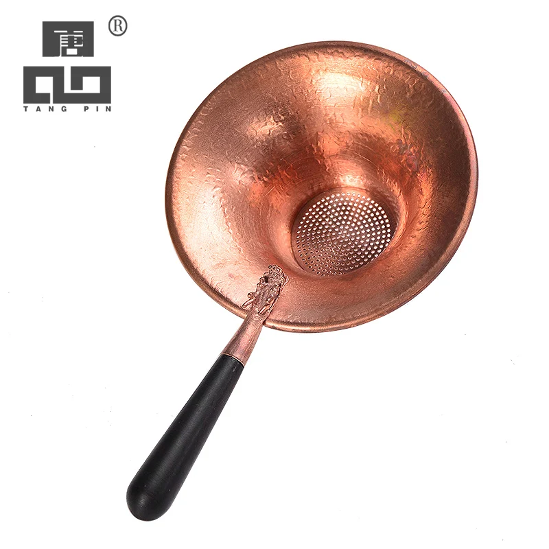 

TANGPIN coffee and tea tools copper tea strainers handmade kung fu tea accessories