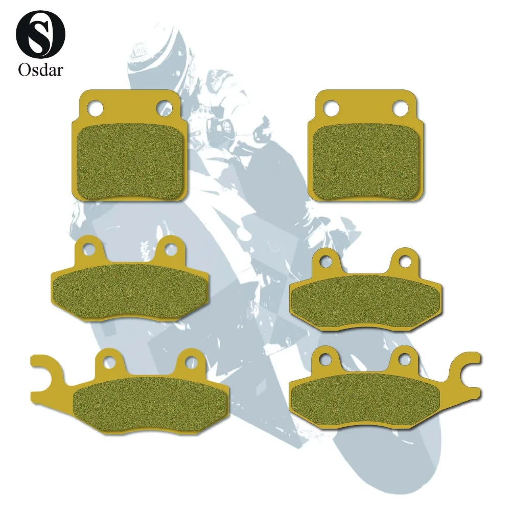 Motorcycle Disc Brake Pads Front Rear For SUZUKI ATV LT R 450 K 06 11