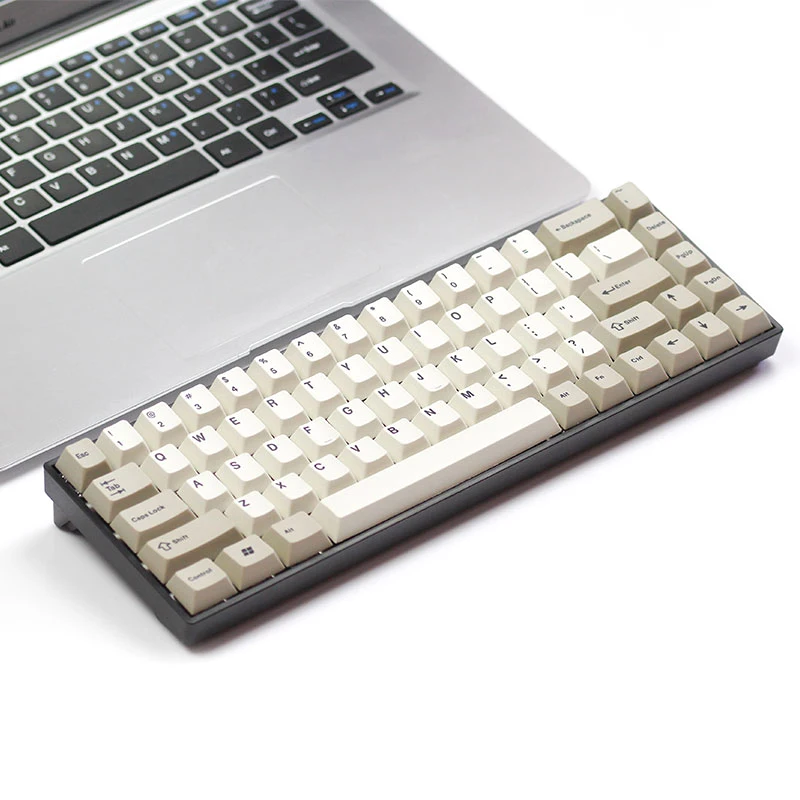 

Tada68 Mechanical keyboard 65% layout with Kailh Box switches white Navy Jade/Enjoypbt Dye-sub keycap/Plastic or Aluminium case