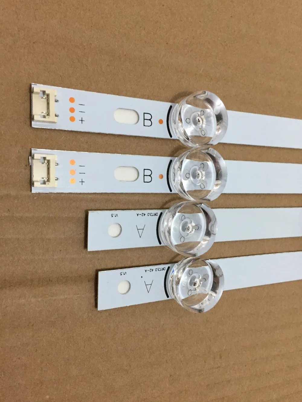 

4 PCS(2*A,2*B) LED strips substituted new for LG INNOTEK DRT 3.0 42"-A/B Type 6916L 1709B 1710B 1957E 1956E 6916L-1956A