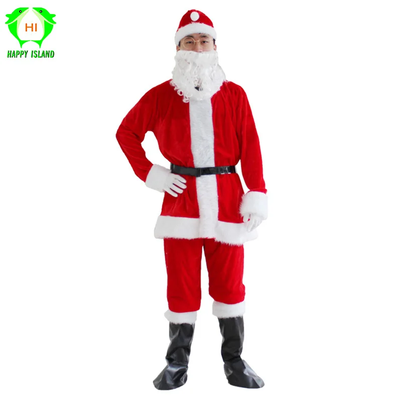 

New Christmas Suits Santa Claus Costume For Men Adults Christmas Costumes Anime Cosplay For Women New Year's Costumes for adults