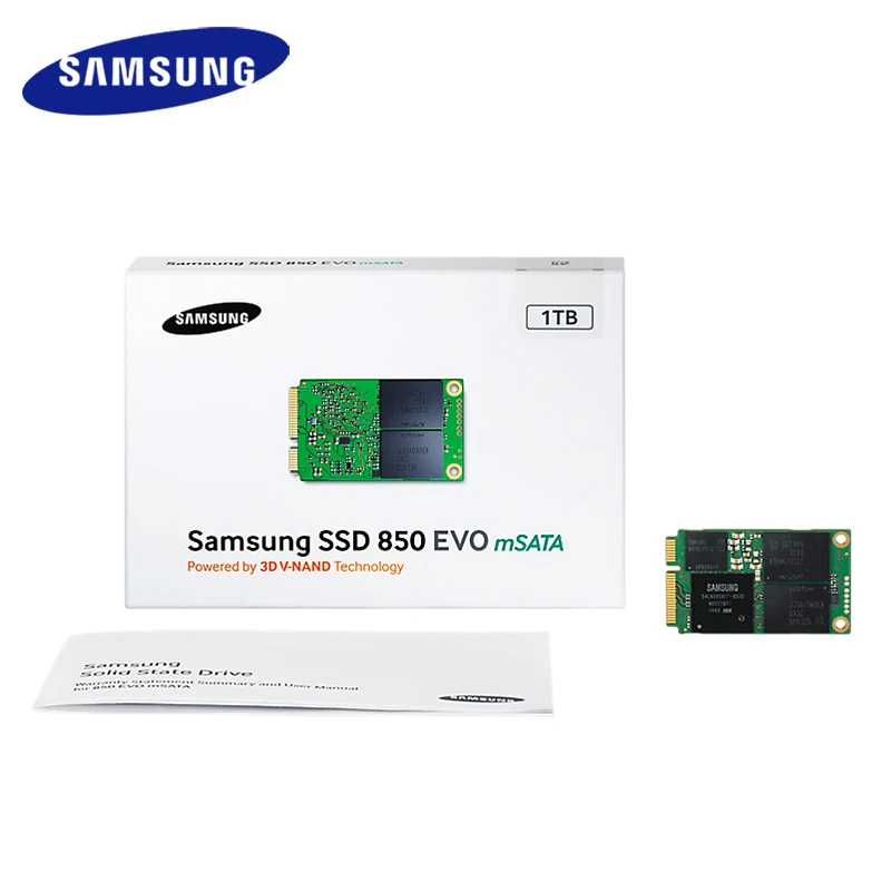 Samsung Internal SSD 850 EVO mSATA SATA III 250GB 500GB 1T Solid State