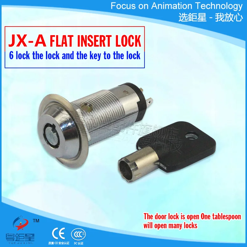 

2018 Hot sell high security cylinder cylinder key box Switch lock Apply To Arcade Game Machine/Game Captain