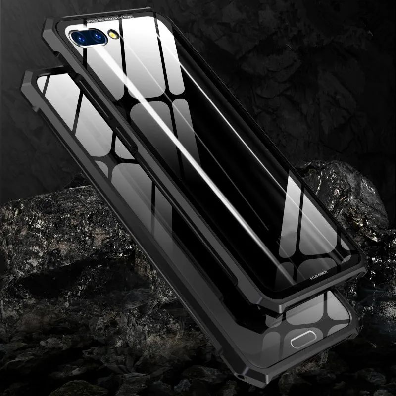 4-Voppton-Luxury-Clear-Case-for-Huawei-honor-10-case-metal-frame-Tempered-glass-Combo-cover-For_meitu_3