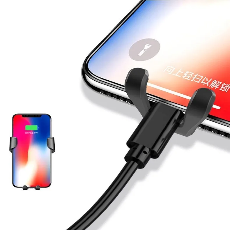 

Creative Car Phone Holder Multi-function In Car Air Vent Mount Stand Universal For Phone No Magnetic Lazy Bracket In Car Drive