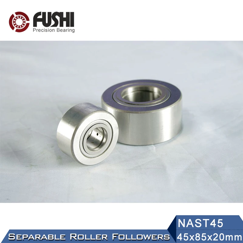 NAST45Roller Followers Bearing 45*85*20mm ( 1 PC ) Separable Type NAST 45 R Bearings Free Shipping