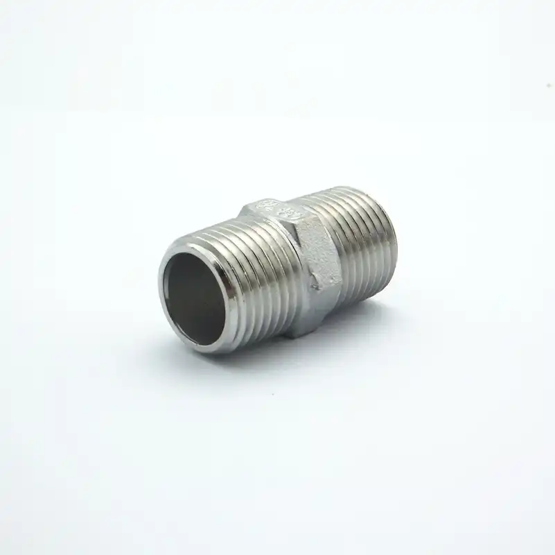 3//8/" BSPT MACHO X 3//8/" Macho BSPT Hex Pezón Acero Inoxidable 304 Tubo Montaje