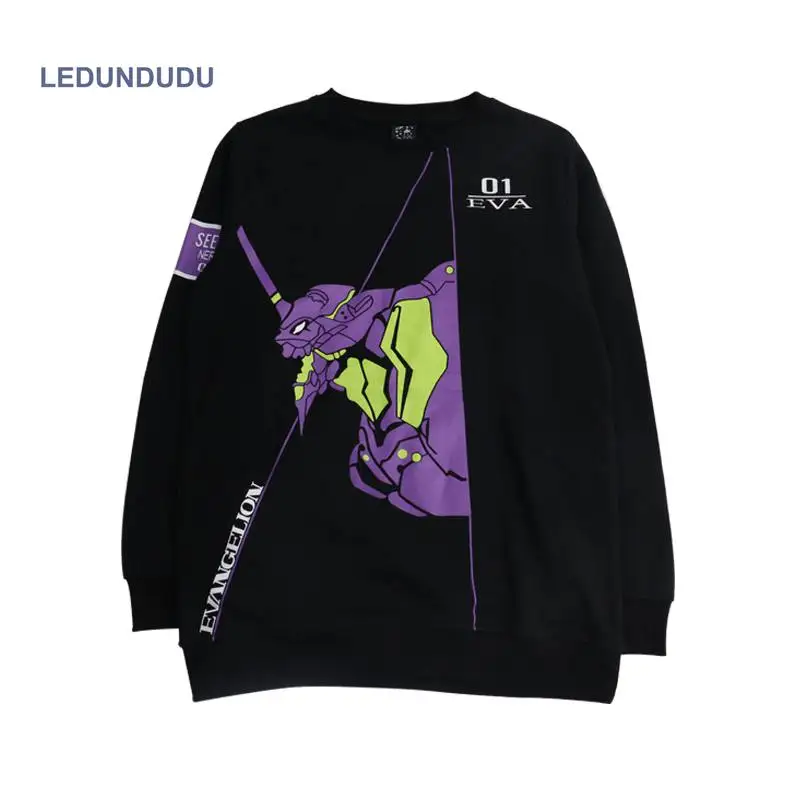 Cosplay Hoodies Pullover Hoody EVA 01 tipo de prueba de moda Unisex sudaderas Anime disfraces camisas de otoño|neon genesis evangelion cosplay|evangelion cosplayanime costume - AliExpress