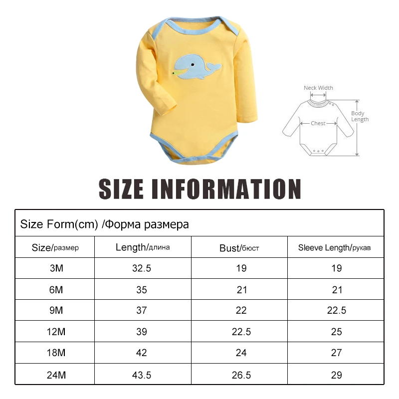 Retail-3-Pieces-lot-Baby-Bodysuits-Cartoon-Style-Pajama-Baby-Bodysuits-Girl-Boy-Clothes-Body-Baby