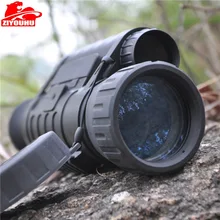 Мощный тактический инфракрасный прибор ночного видения HD водонепроницаемый цифровой ИК 6x50 ночного видения Монокуляр для охоты съемки