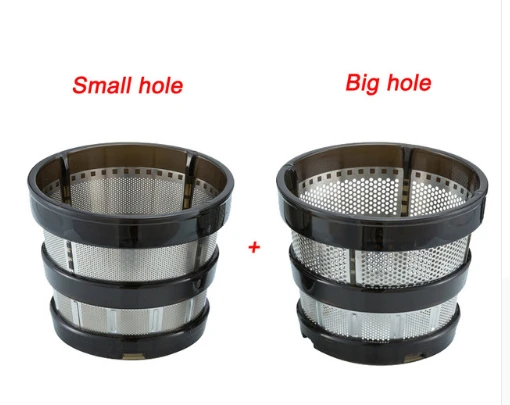 2 шт./лот, медленная соковыжималка Hurom Ultem, фильтр для грубой и тонкой очистки, запасные части для hurom hh-sbf11, hu-19sgm, соковыжималка