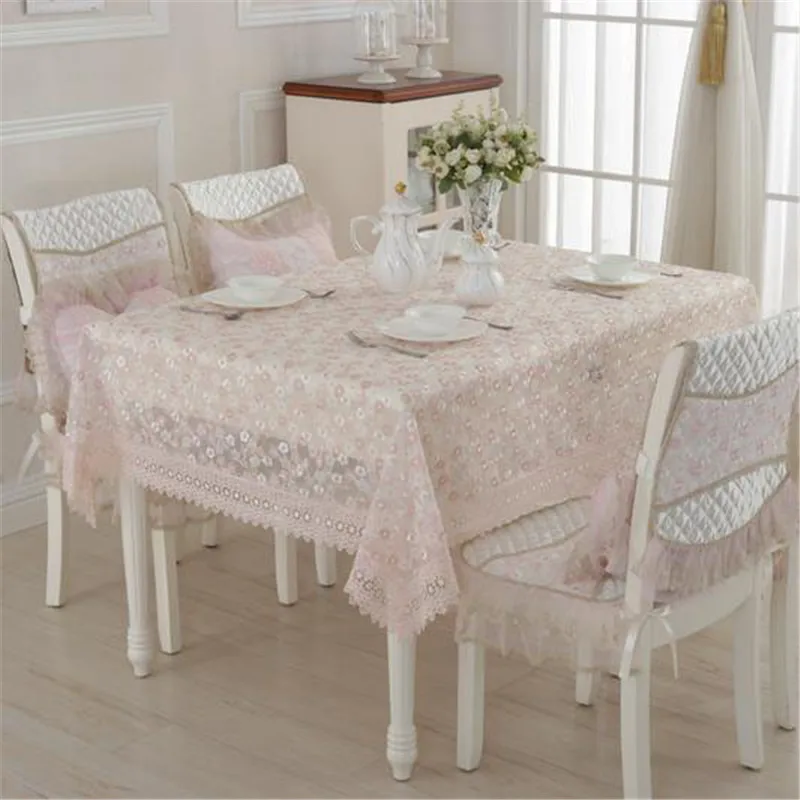 Hot Sale European Style Elegant Lace Tablecloth For Wedding Party Home
