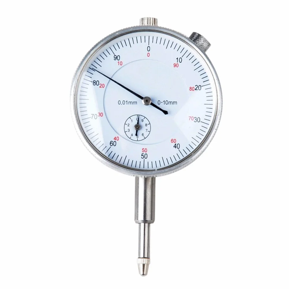 0 10 мм Dialgauge промышленная работа портативный манометр 01 разрешение аналоговый