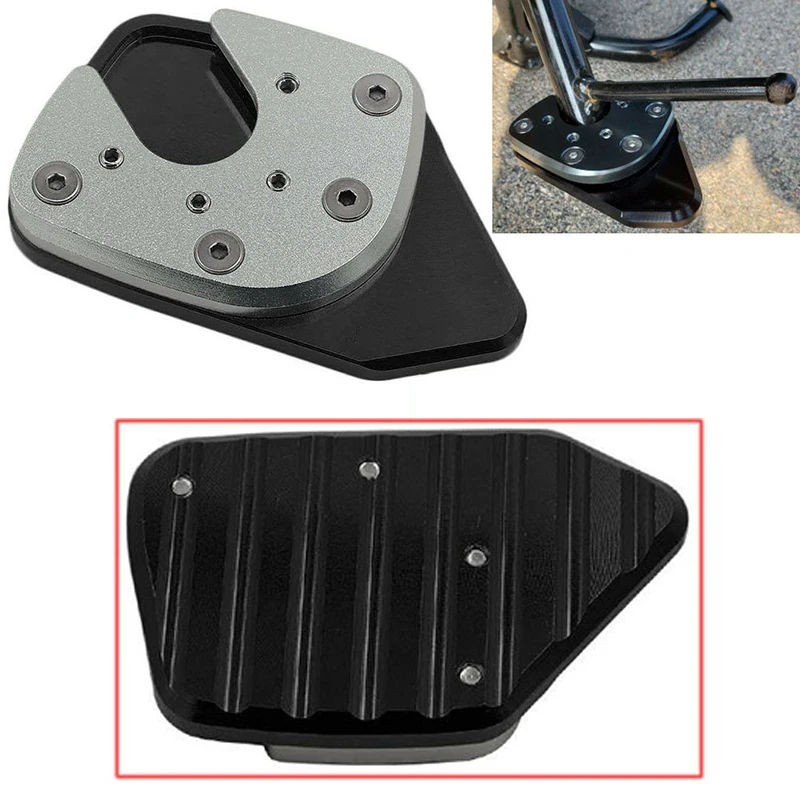 

High Quality Material Motorcycle Side Stand Side Kick Extension Plates Parts For Honda NC750X X-ADV750