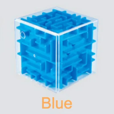 Maze Magic Cube Puzzle Brain Game Labyrinth Ball 3D Cube Improve Challenge Toys 