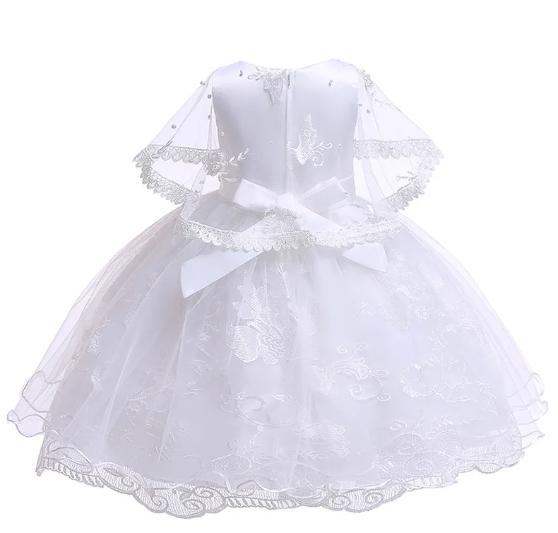 5280 плащ с вышивкой костюм принцессы платье для маленьких девочек Летняя Свадебная вечеринка Детские платья для девочек оптовая продажа
