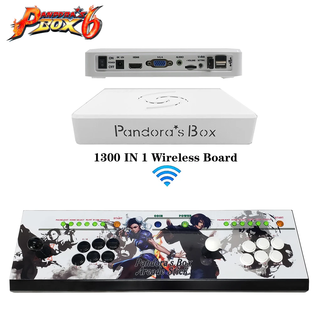 The new upgrade 4k pandora box for Wireless console