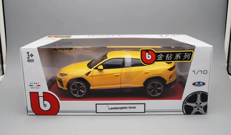 1:20 LAMBO URUS литая модель машины Модель автомобиля SUV Коллекция украшения