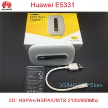 Оригинальный разблокирована huawei E5331 3g HSPA + wifi Беспроводной точка доступа Модем Мобильный маршрутизатор 21 Мбит/с