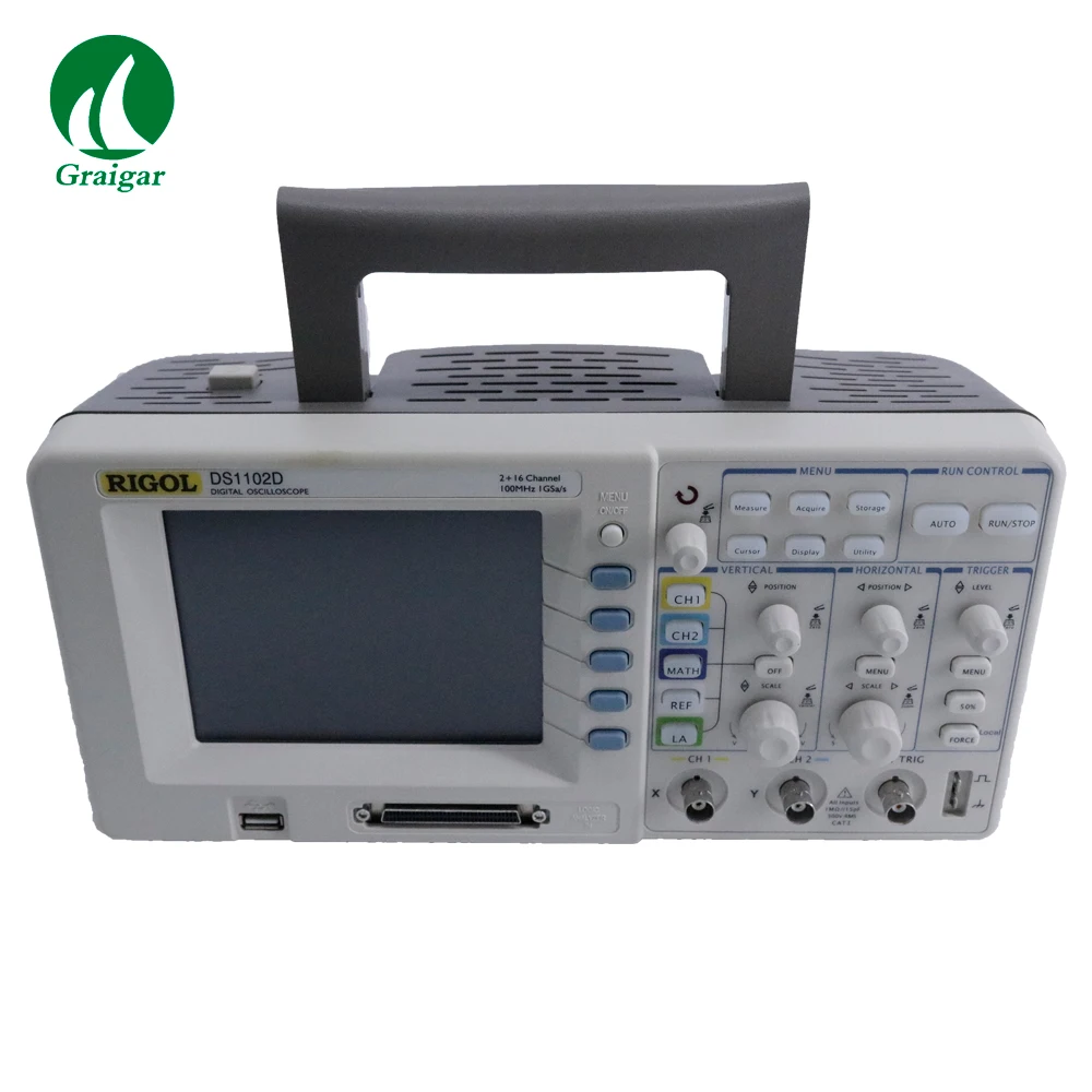 

New Rigol DS1102D 100MHz Dual Channel 1G SR logic Analyzer Digital Oscilloscope