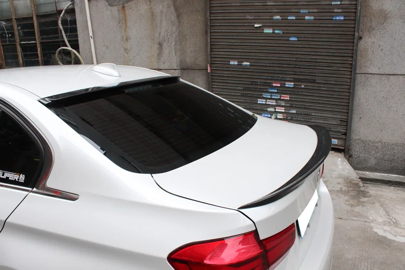 For BMW 3 Series F30 F35 F80  M3 Style 12-17 Carbon Fiber Rear Spoiler (6)