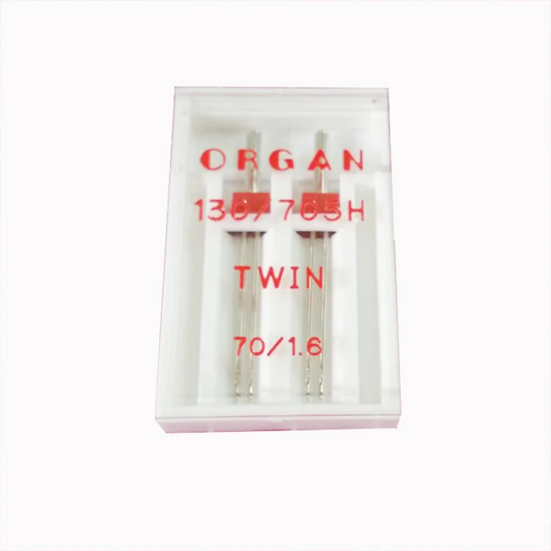 Organ Brand Hax1 Domestic Sewing Needles 130/705h Twin Needle Size 70/1