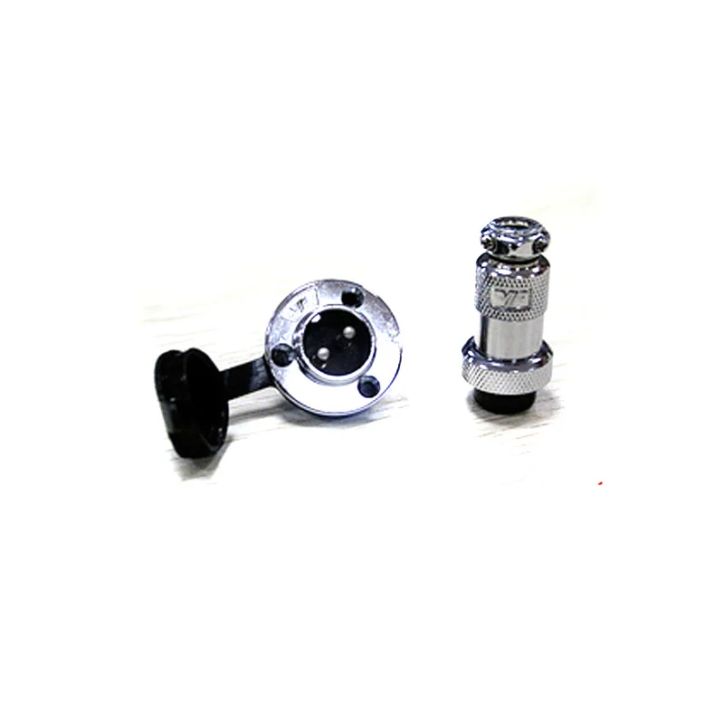 

A pair of GX20 flange type 2 - core aviation male/female head.