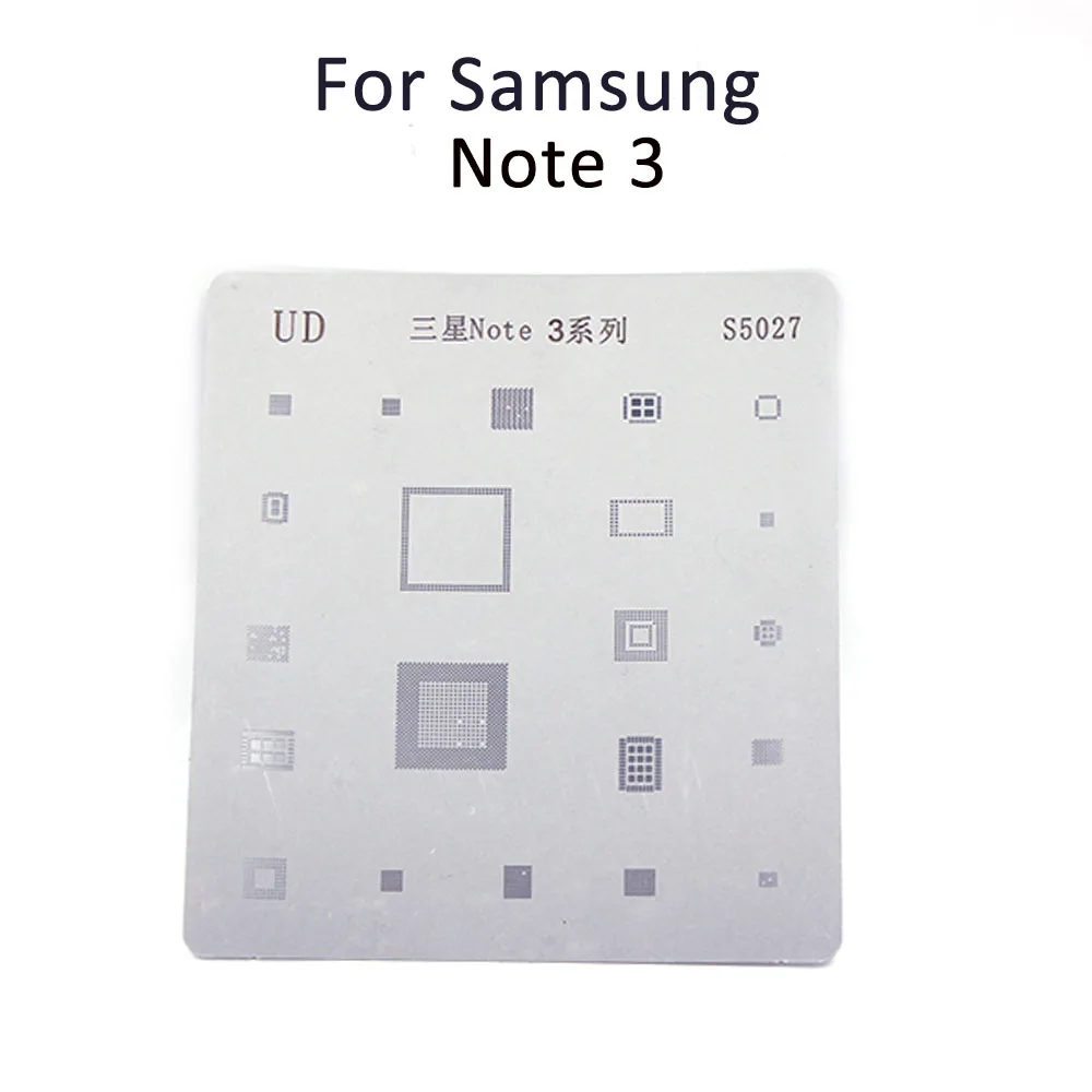 IC Chip BGA Reballing Stencil Kits Set Solder template for Samsung Note3 | Инструменты