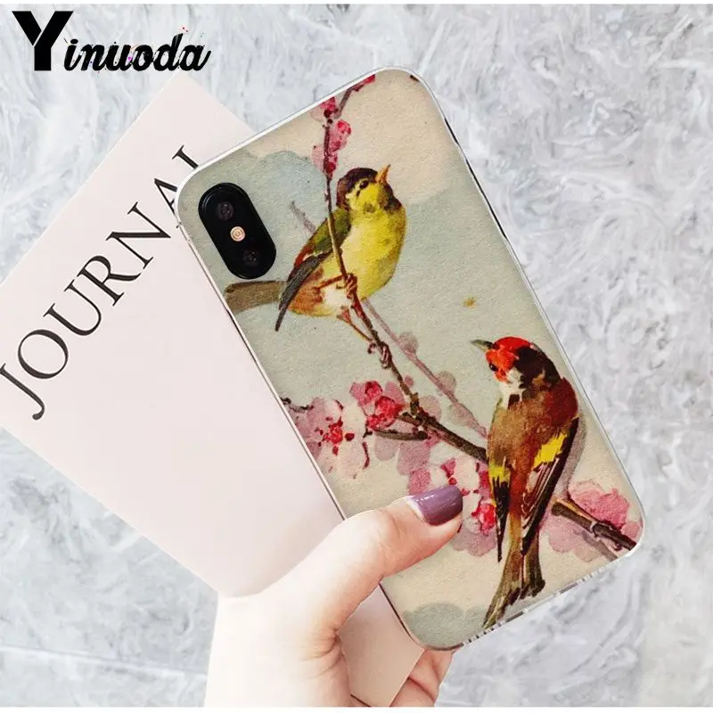 Modern art watercolors birds
