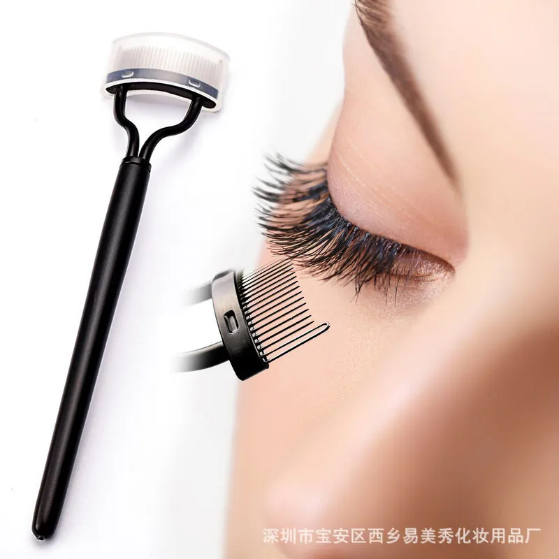 

Make up Mascara Guide Applicator Eyebrow Brush Steel needle eyelash comb Curler Beauty Essential Cosmetic Eye Makeup Tools 12