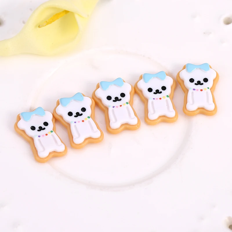 

20pcs Flatback Resin Cabochons Rilakkuma Bear for Decorating Ornament Accessory for hair clip DIY 18*13mm