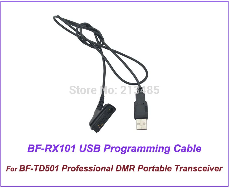 Bf-td501 USB кабель для программирования для BFDX bf-td501 Профессиональный DMR цифровой Портативный трансивер