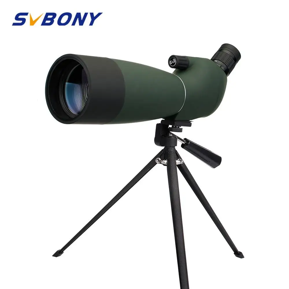 SVBONY SV28 50/60/70 مللي متر 3 أنواع الإكتشاف نطاق للماء التكبير تلسكوب + ترايبود لينة حالة ل مشاهدة الطيور الهدف الرماية F9308Z