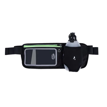 

Running Hydration Belt Sports Waist Bag Water Bottle Holder Outdoor Bag Nylon Pack Gym Fitness Phone Jogging Gym Bags Dropship