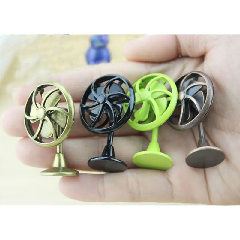 

1:12 Dollhouse Miniature Mini Fan Doll Accessories Furniture Toy Families Collectible Gift