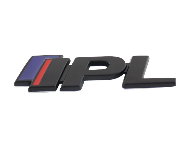 Черный IPL производительность для Q50 Q50S багажник эмблема наклейка значок