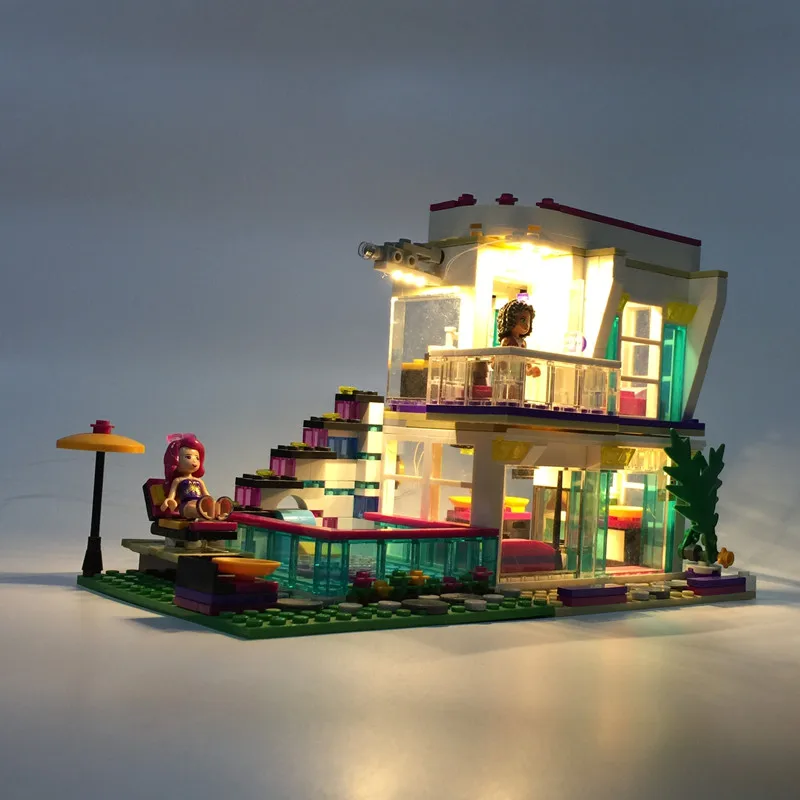 

LED light kit (only light included) for lego 41135 Compatible with bela 10498 Friends Livi's House Andrea mini-doll figures