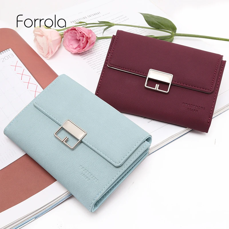 Fashion Women&#39;s Wallet Leather Female Coin Purse Short Ladies Change Purse Card Holders Luxury ...