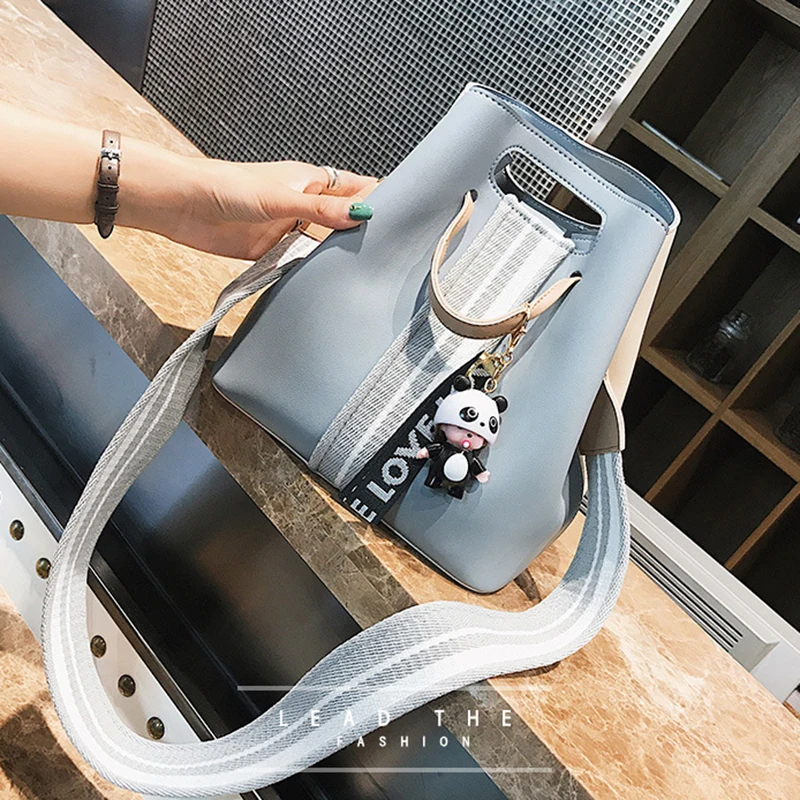 Women Bucket Handbag Female Cartoon Messenger Shoulder Bag Ladies Fashion Crossbody Bags Multiple Matching Styles Tote SS7208 (9)