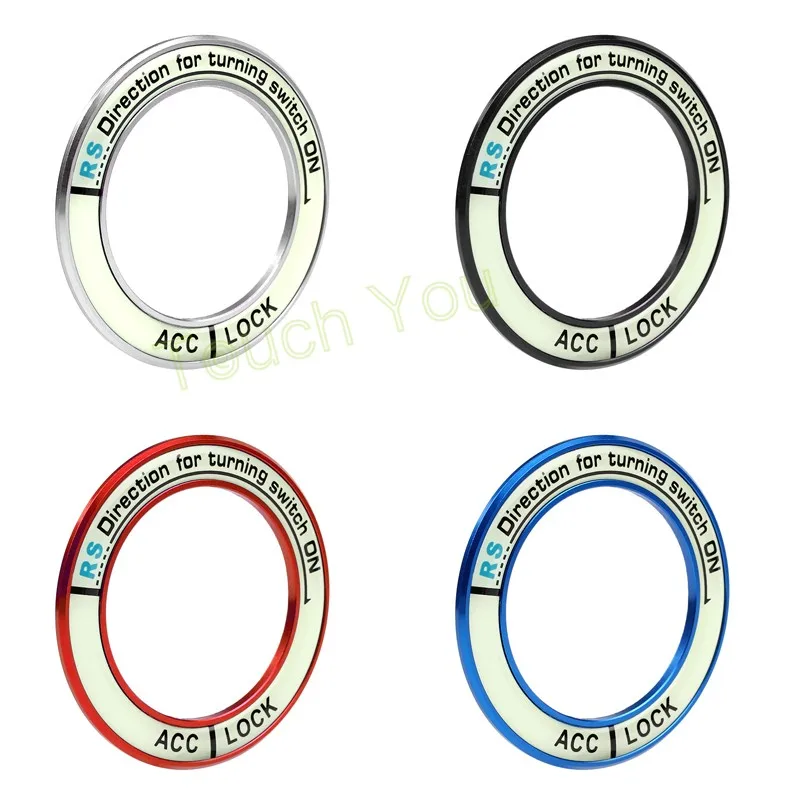 Luminous Alloy Car Ignition Switch Cover Auto Accessories Car Stickers Circle Light Decoration For TOYOTA COROLLA LEVIN Motor HTB10d8sKVXXXXaqXXXXq6xXFXXXf - Luminous Alloy Car Ignition Switch Cover Auto Accessories Car Stickers Circle Light Decoration For TOYOTA COROLLA LEVIN Motor