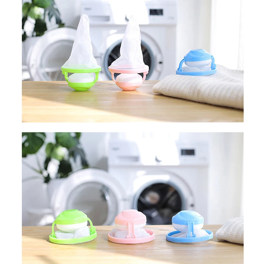 

Floating Pet Fur Catcher Reusable Hair Remover Tool for Washing Machine Drop Shiping 2019