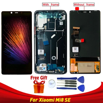 

Sinpie For Xiaomi Mi 8 SE LCD Display+Touch Screen with frame Assembly 5.88 inch Mobile Tools Glass Panel Sensor