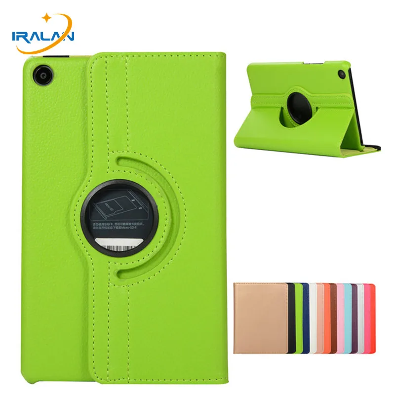 

360 Degree Rotating Litchi Pattern Leather Flip Case For Xiaomi MiPad 4 Mi Pad 4 Pad4 8.0" 2018 Tablet Stand Cover free shipping
