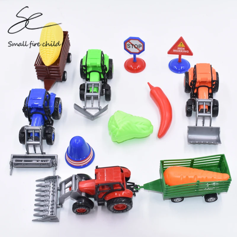 

Simulation Farm Car & Vegetables Make Up Kids Educational funny Puzzle Simulation Toys Pretend Play Gadget For Children