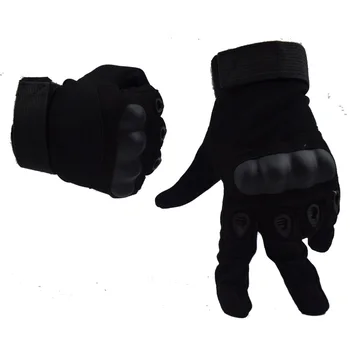 

Outdoor Sports Army Tactical Gloves Climbing Cycling Men's Full Finger Gloves Military Paintball Hunting Armor Protection Gloves